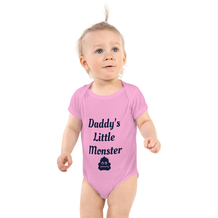 Infant Bodysuit Daddy's Little Monster cover image