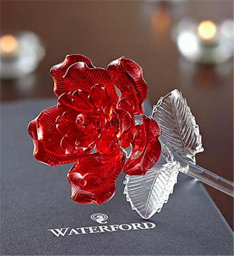 Waterford Hand Crafted Glass Rose cover image