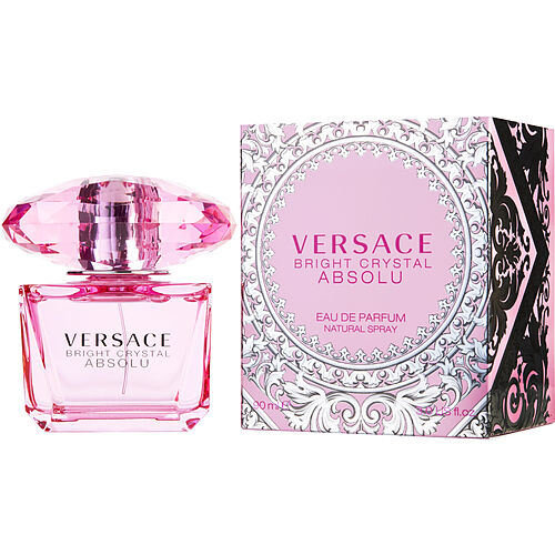Versace Bright Crystal Absolu by Gianni Versace Eau De Parfum Spray 3 OZ cover image