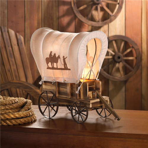 Western Wagon Table Lamp cover image