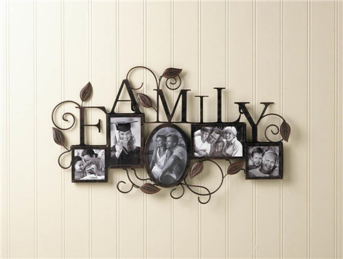 Family 5 Photo Wall Frame cover image